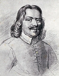 John Bunyan - a pencil drawing in The British Museum